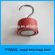 D40X20 красный цвет неодимовый горшок магнитные крючки